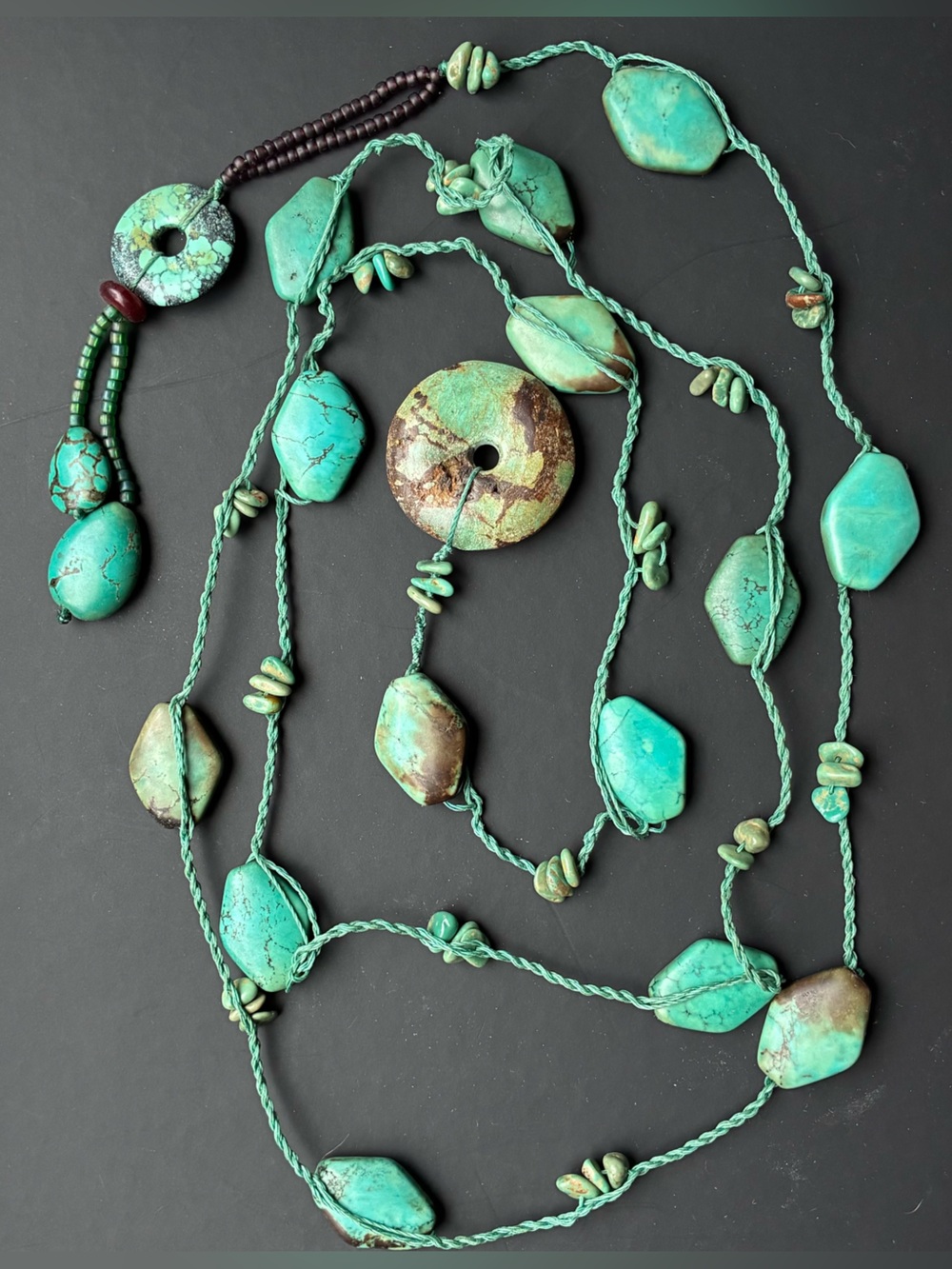 Gorgeous Turquoise Necklace/Belt/Chain